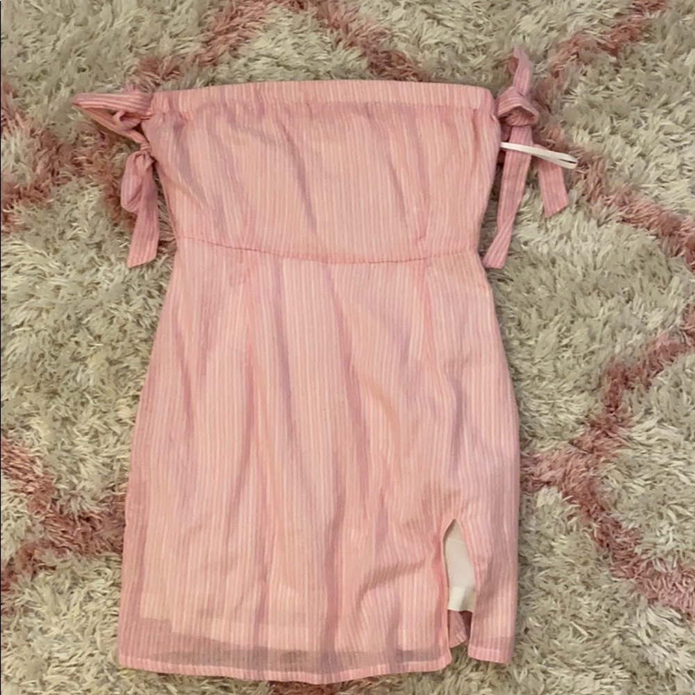 Revolve x By The Way Strapless Dress